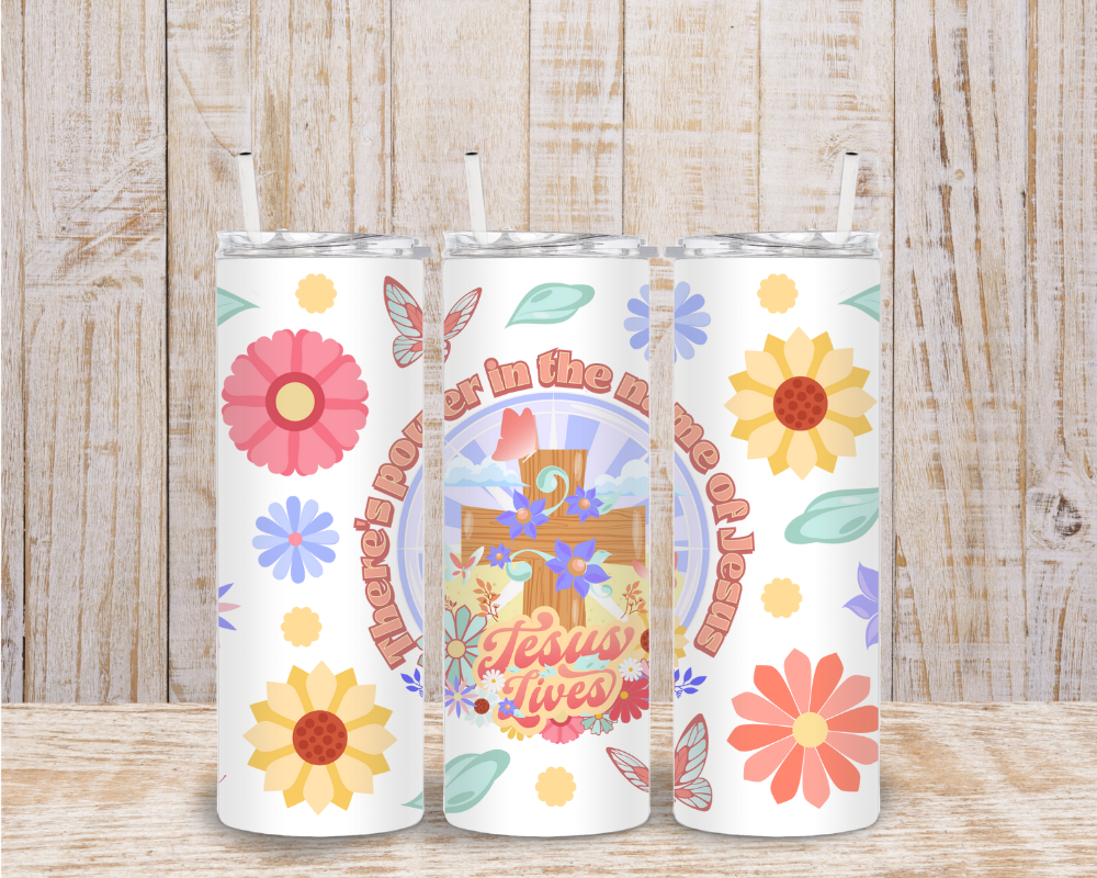 Jesus lives, There's power in the name of Jesus