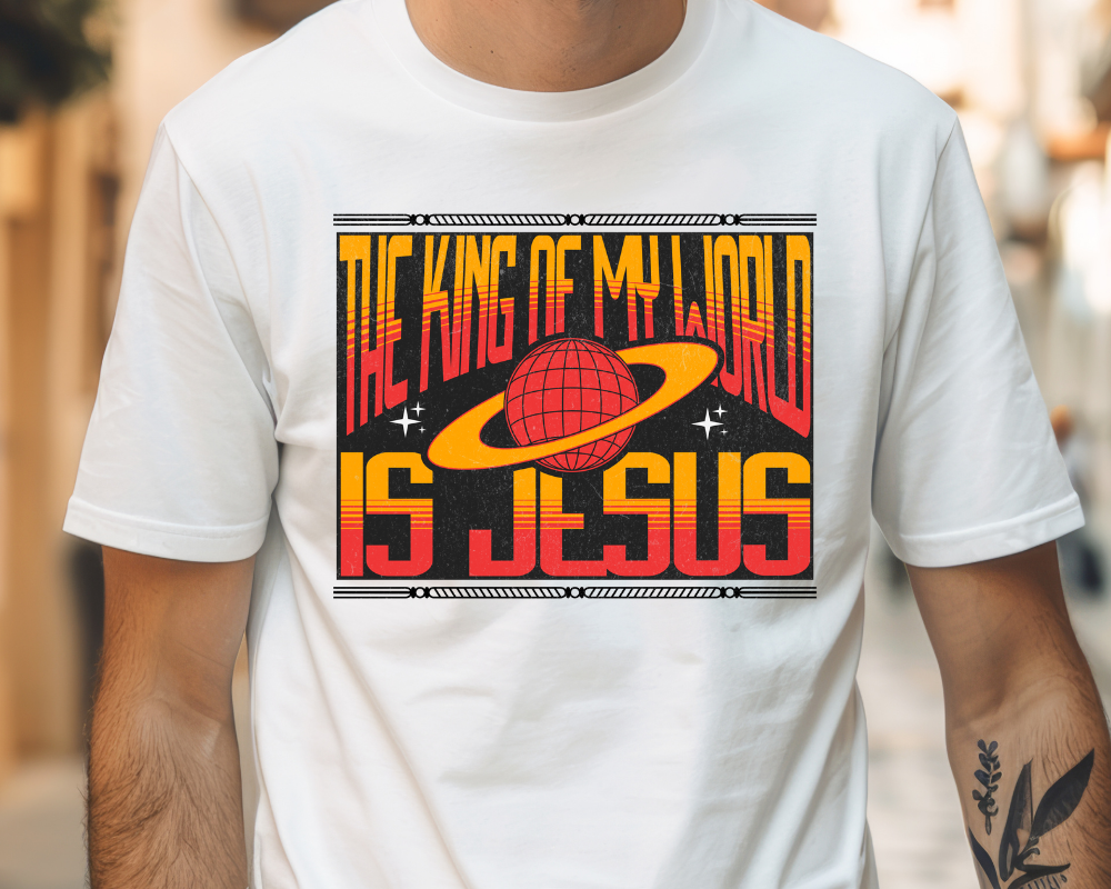 The King of my world is Jesus