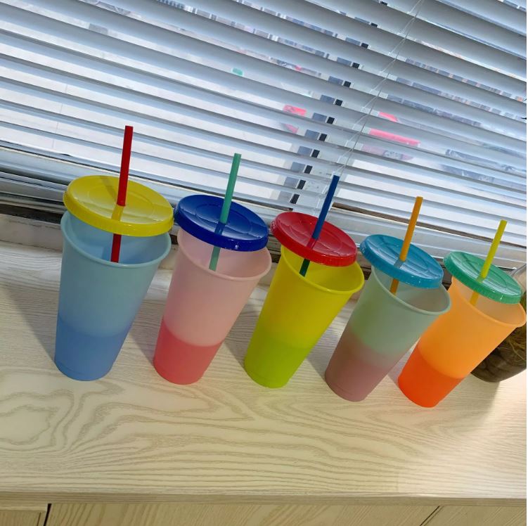 Plastic Color changing cups