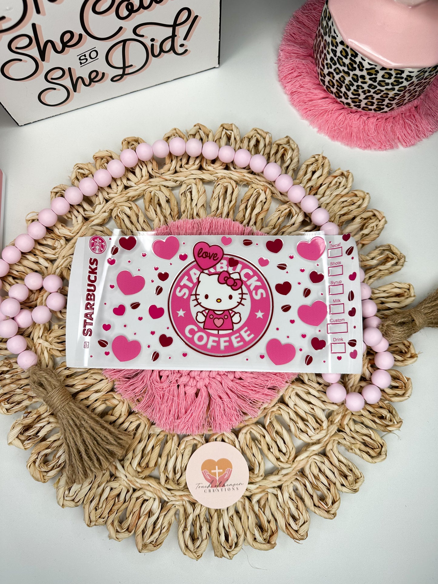 Hello Kitty UV DTF Wrap