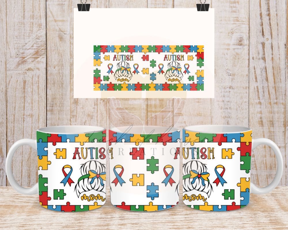 Puzzle Autism Mom