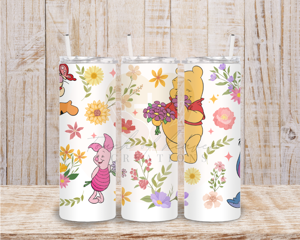 Winnie the Pooh Spring Sublimation print
