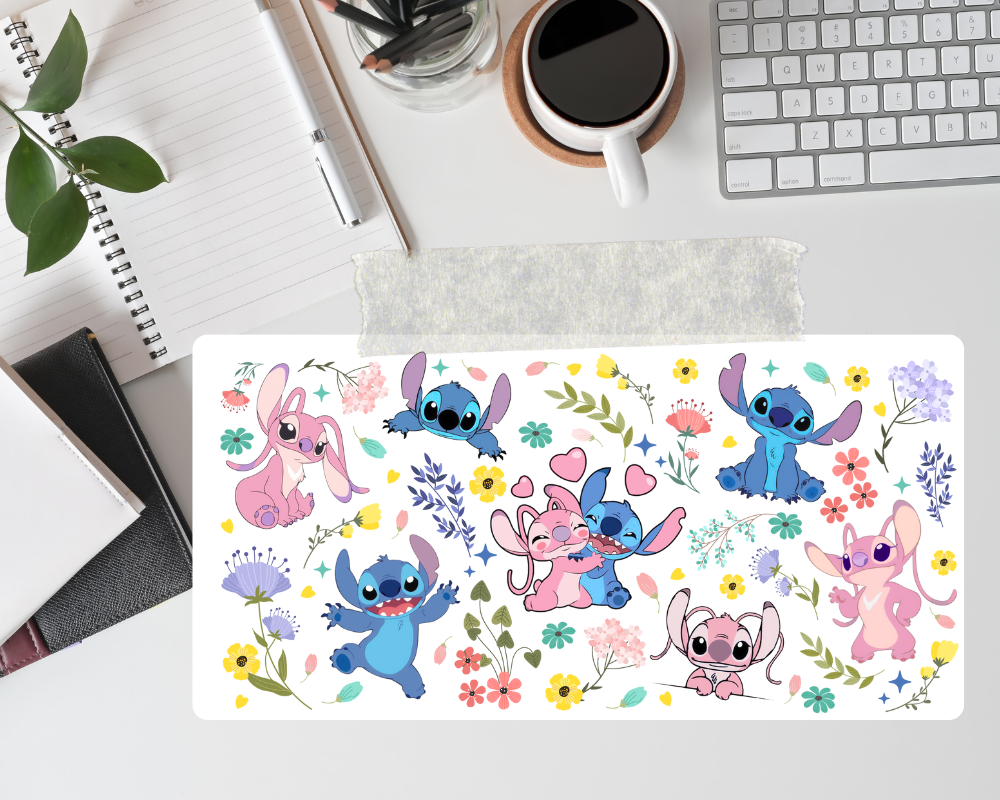 Lilo & Stich Spring Sublimation Print