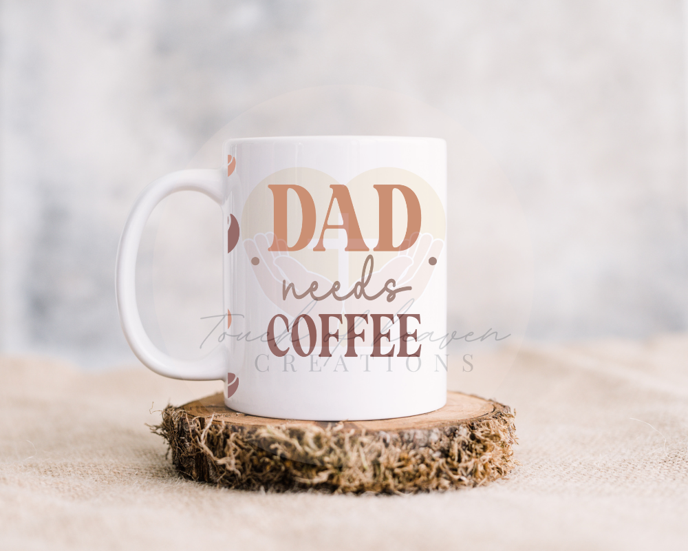 Dad needs coffee