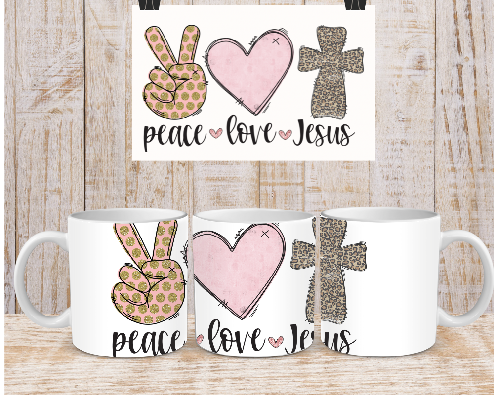 Peace love Jesus