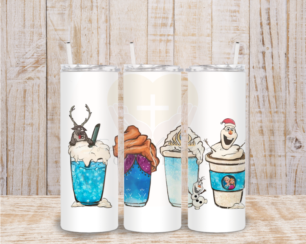 Frozen Christmas Sublimation Print