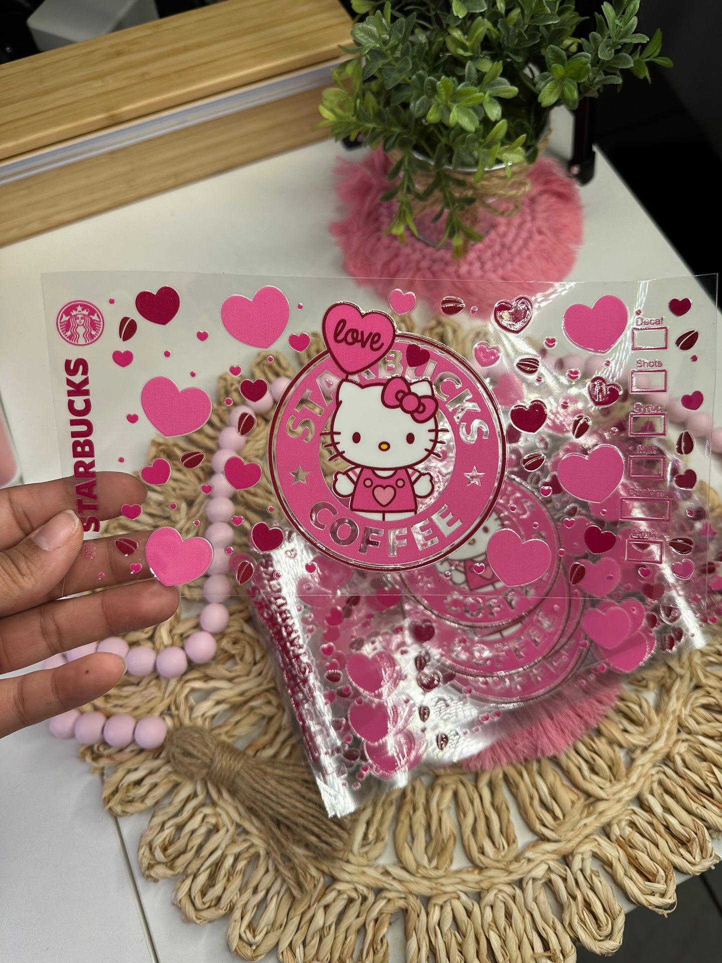 Hello Kitty UV DTF Wrap