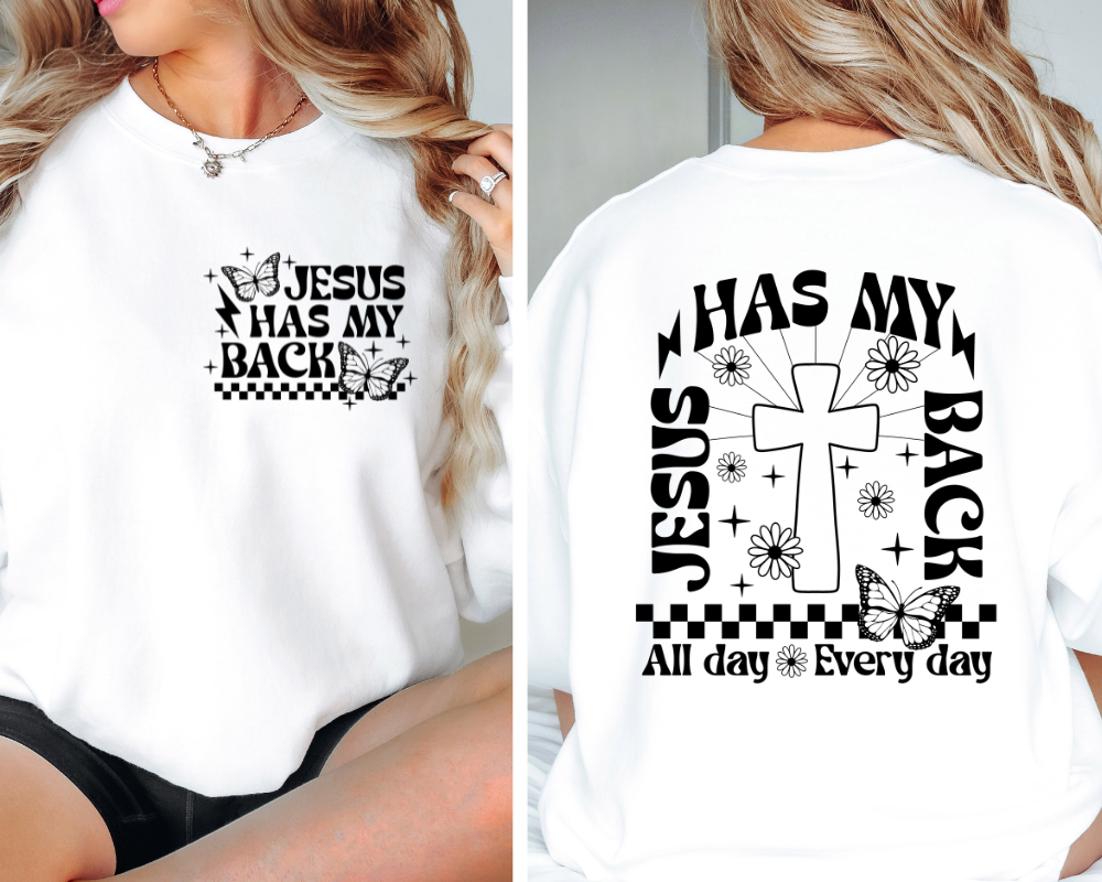 Jesus has my back