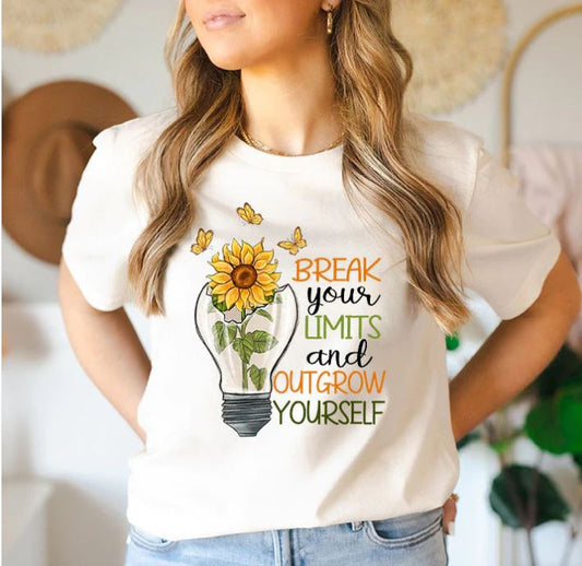 Break your limits and outgrow yourself