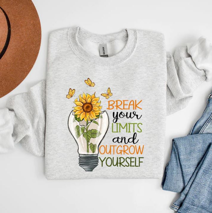 Break your limits and outgrow yourself