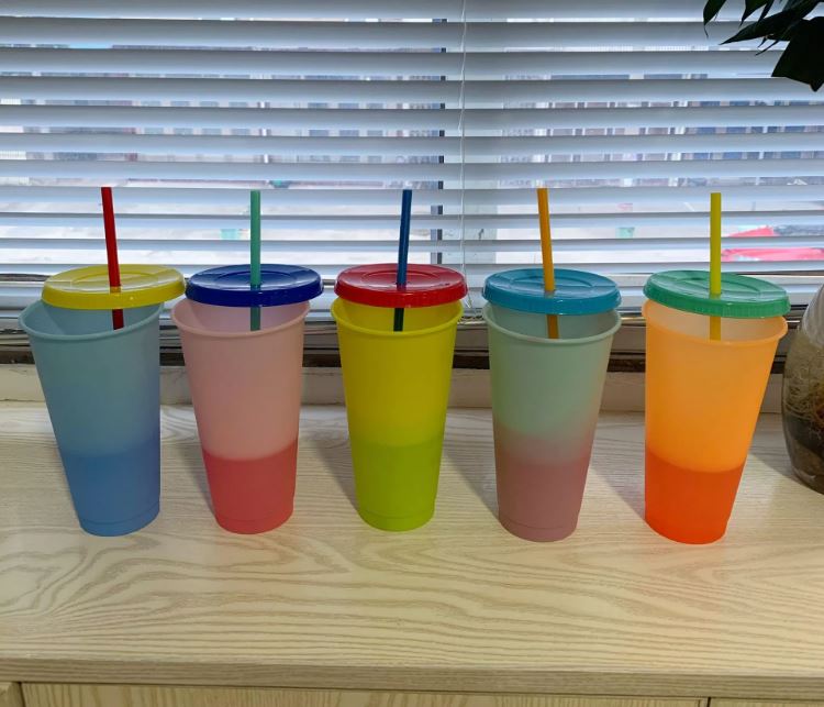 Plastic Color changing cups