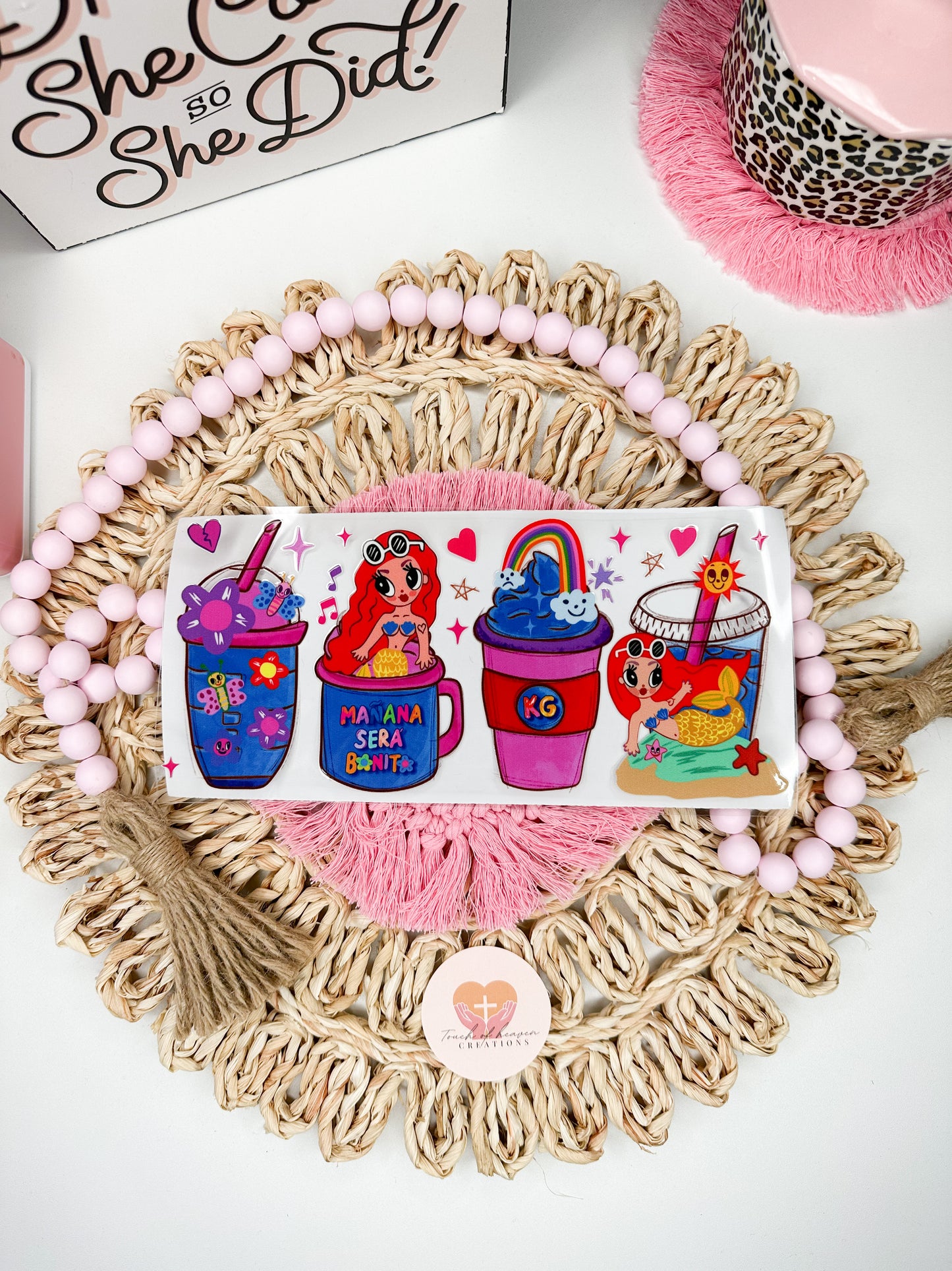 Manana Sera Bonita KG UV DTF Wrap