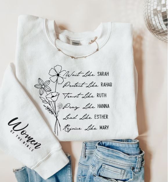 Large Flowers Women of the Bible