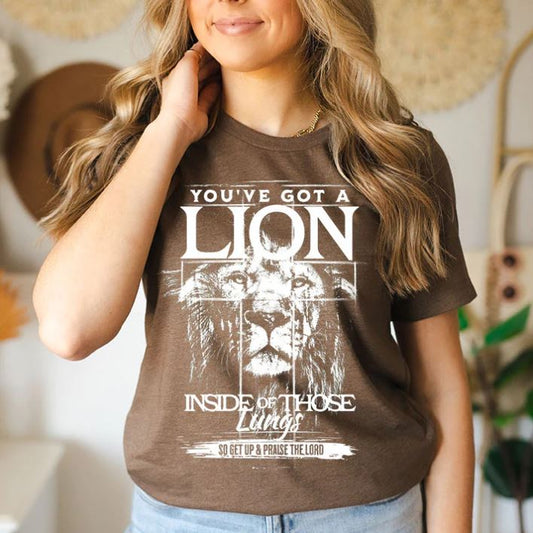 You've got a lion inside those lungs