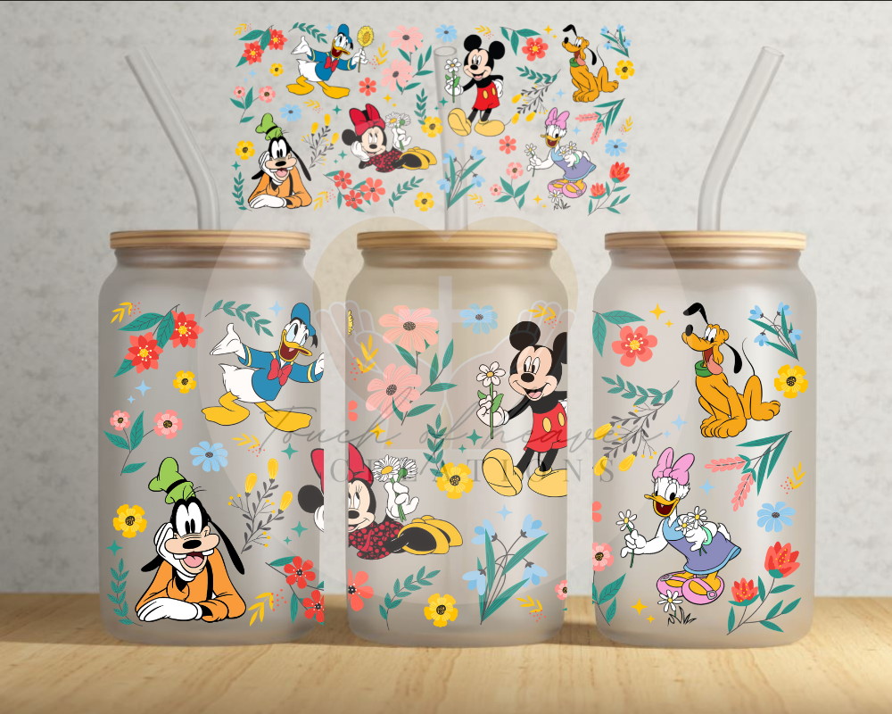 Mickey Spring Sublimation Print