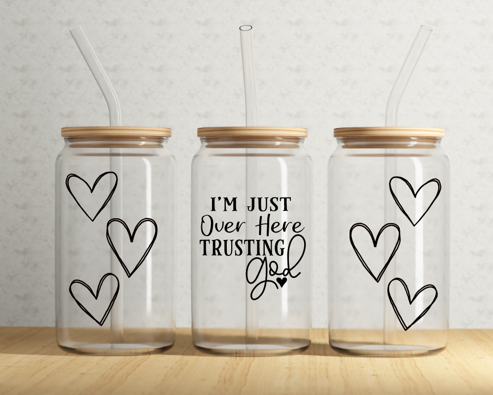 I'm just out here trusting God