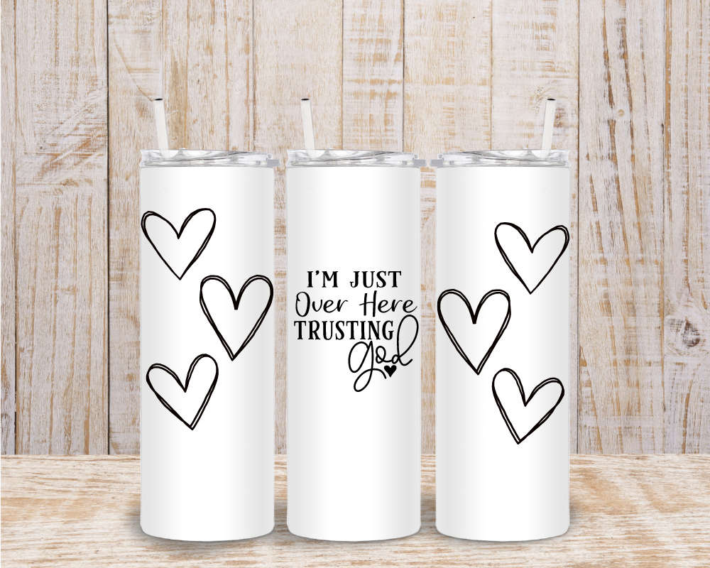 I'm just out here trusting God