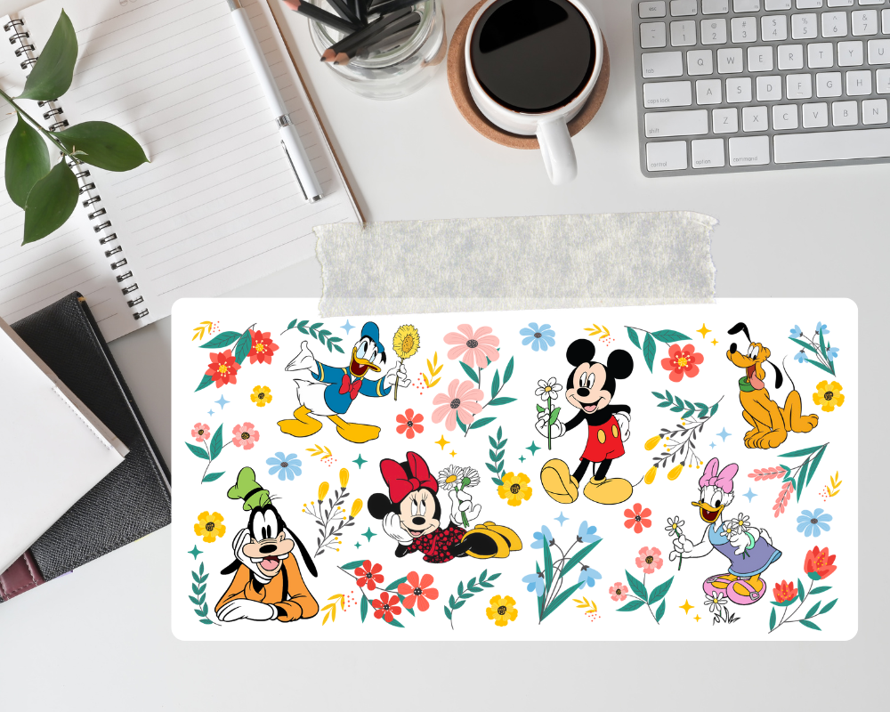 Mickey Spring Sublimation Print