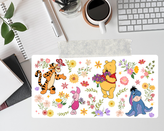 Winnie the Pooh Spring Sublimation print