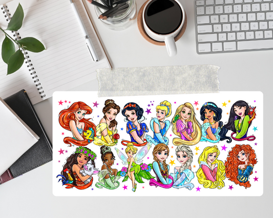 Disney Princess Sublimation Print
