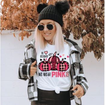 In October we were Pink