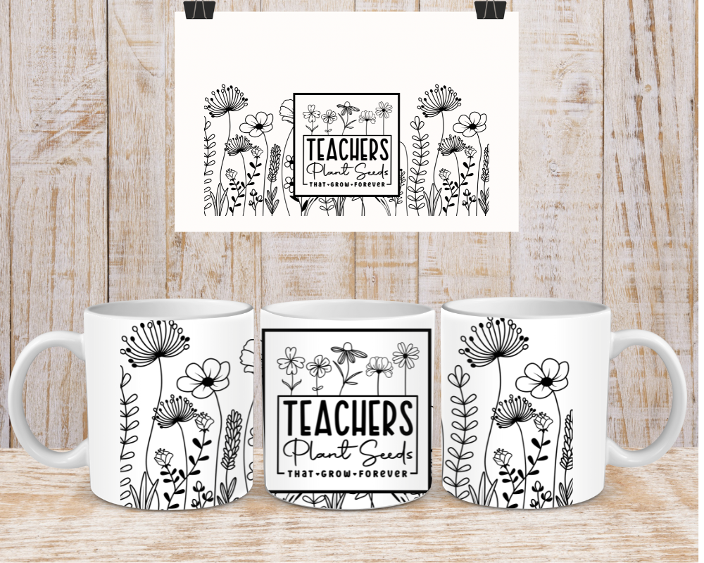 B&W Teacher plant seeds that grown for ever